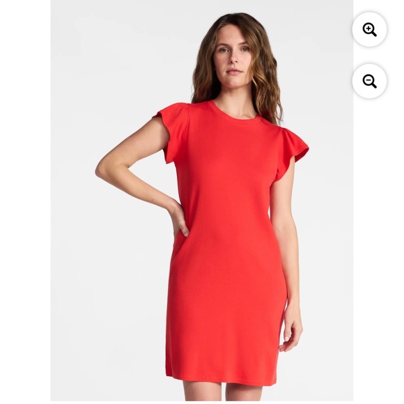 Time and Tru Dresses & Skirts - Time and Tru Women’s Red T-Shirt Dress Size XL NWT